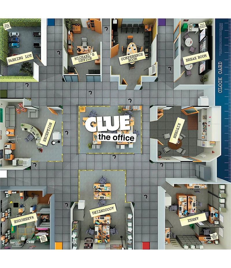Usaopoly CLUE®: The Office Boardgame