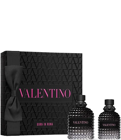 Valentino Uomo Born in Roma Eau de Toilette Men's 2 Piece Gift Set