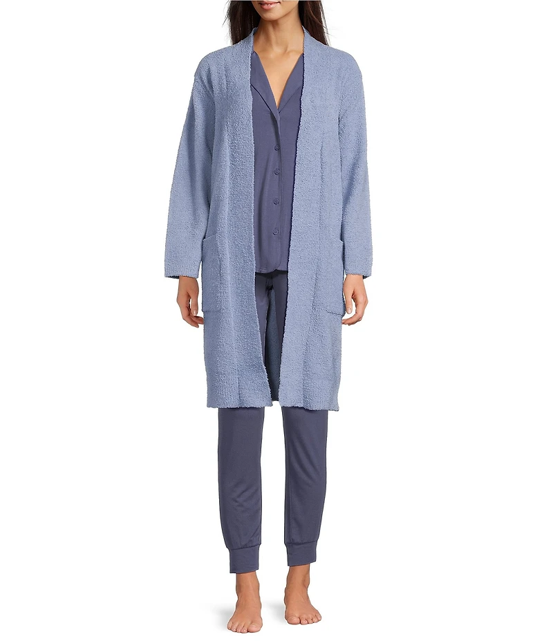 Van Winkle & Co. Boucle Knit Long Sleeve Open Front Cardigan