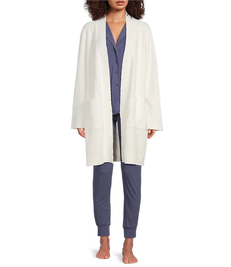 Van Winkle & Co. Boucle Knit Long Sleeve Open Front Cardigan