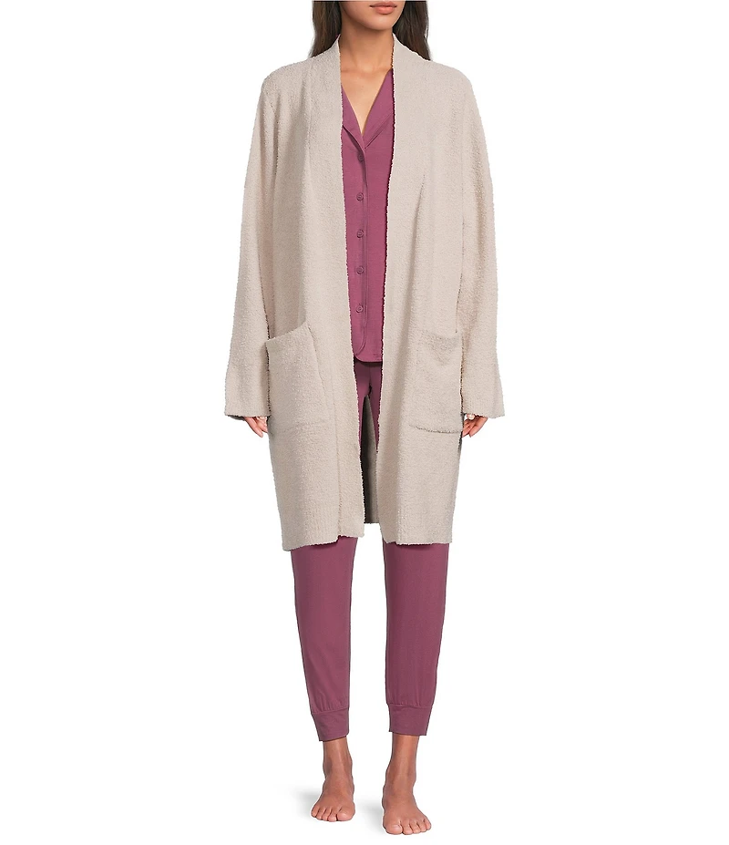 Van Winkle & Co. Boucle Knit Long Sleeve Open Front Cardigan