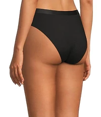 Van Winkle & Co. Flat Rib Hi-Cut Bikini