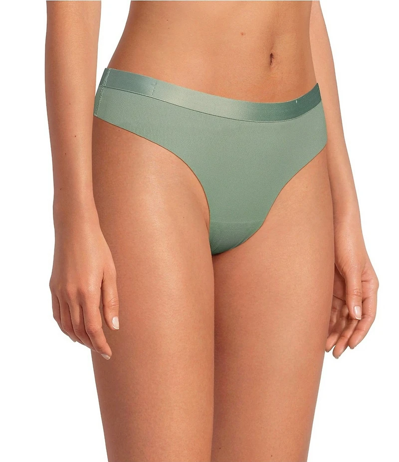 VAN WINKLE & CO. Flat Rib Thong Panty