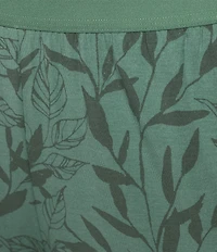 VAN WINKLE & CO. Shadow Leaf Knit Coordinating Sleep Pants