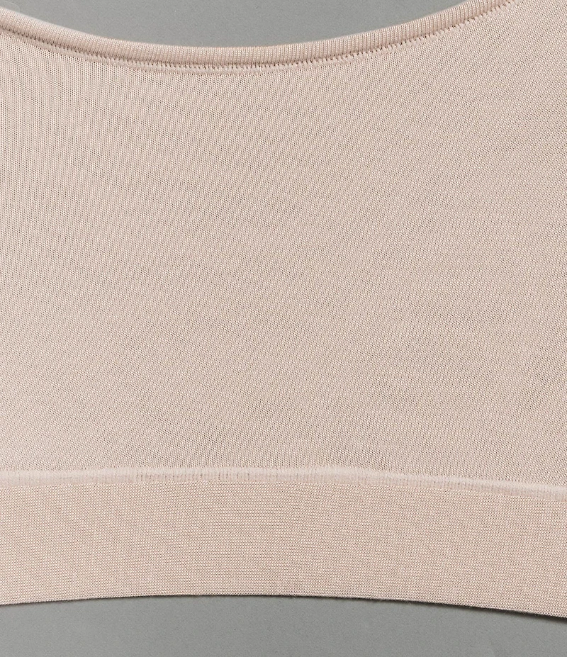 VAN WINKLE & CO. Sleeveless Scoop Neck Knit Comfort Wire-Free Bralette