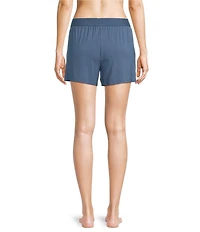 VAN WINKLE & CO. Solid Knit Coordinating Sleep Shorts