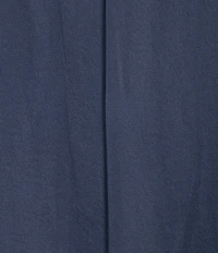 VAN WINKLE & CO. Solid V-Neck Short Dolman Sleeve Satin Midi Nightgown