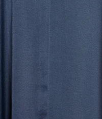 Van Winkle & Co. Solid Washed Satin Sleeveless V-Neck Maxi Chemise