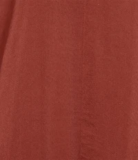 Van Winkle & Co. Solid Washed Satin Sleeveless V-Neck Maxi Chemise