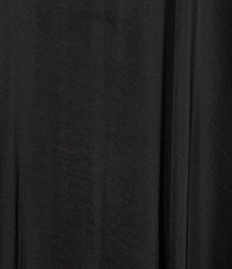 Van Winkle & Co. Solid Washed Satin Sleeveless V-Neck Maxi Chemise