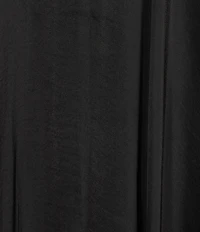 Van Winkle & Co. Solid Washed Satin Sleeveless V-Neck Maxi Chemise