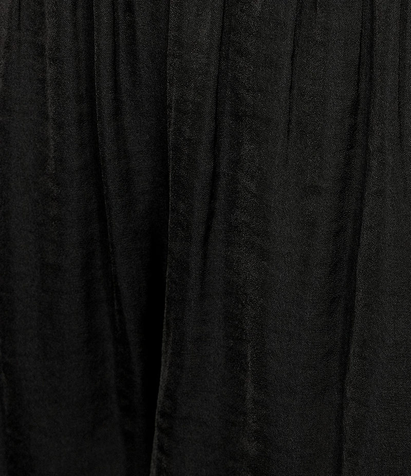 VAN WINKLE & CO. Woven Solid Satin Coordinating Sleep Shorts