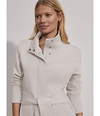 Varley Anset High Neck Long Sleeve Belted Jacket