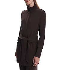 Varley Anset High Neck Long Sleeve Belted Jacket