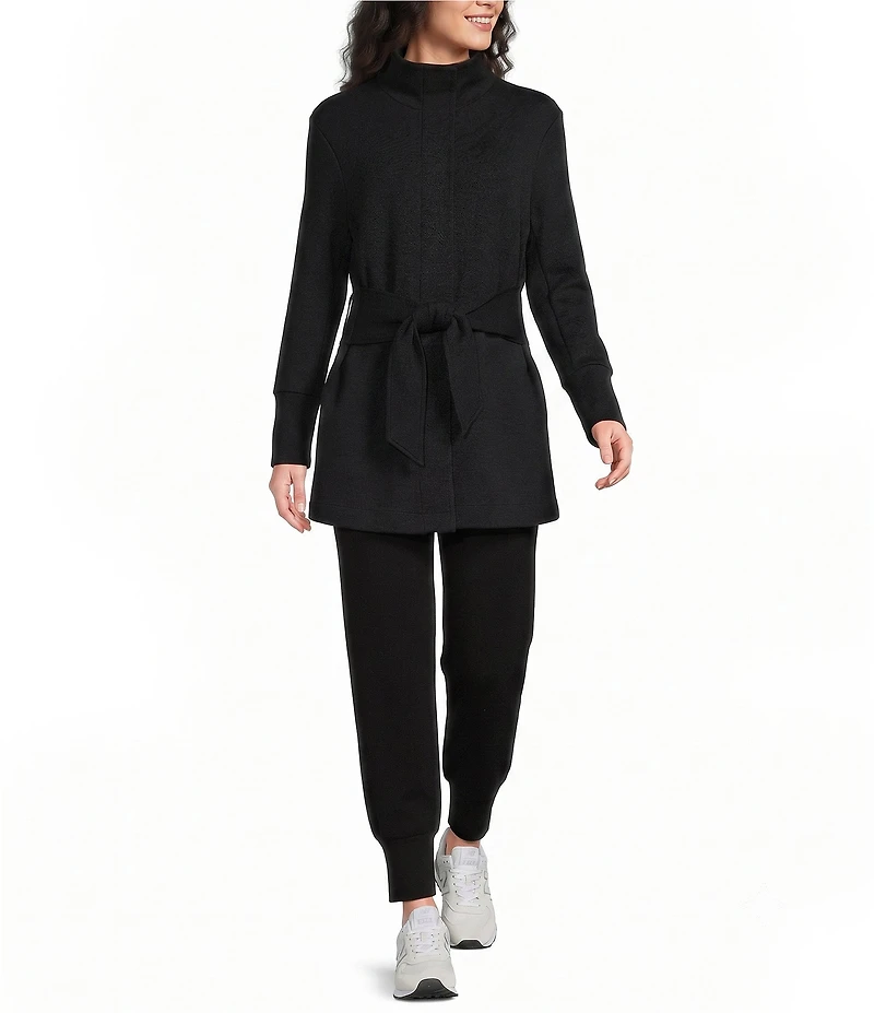 Varley Anset High Neck Long Sleeve Belted Jacket