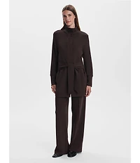 Varley Anset High Neck Long Sleeve Belted Jacket