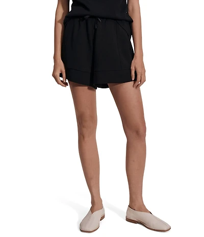 Varley Atrium Coordinating Double Soft High Rise Drawstring Tie Waist Pull-On Shorts