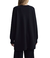 Varley Augusta Zip Through Long Sleeve Sweater