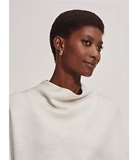 Varley Betsy Sweat Cowl High Neck Shirt