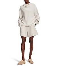 Varley Betsy Sweat Cowl High Neck Shirt