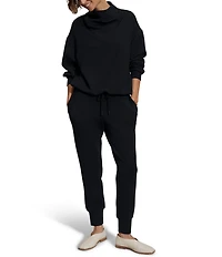 Varley Betsy Sweat Cowl High Neck Shirt
