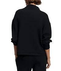 Varley Betsy Sweat Cowl High Neck Shirt