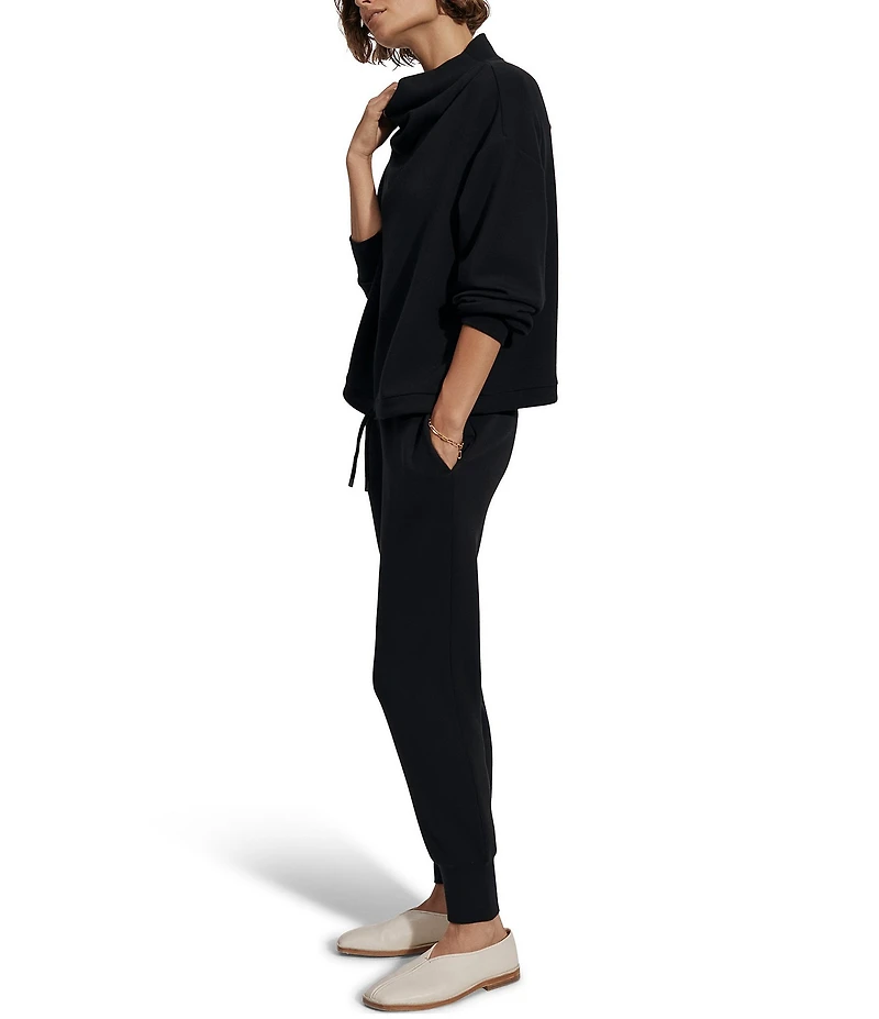 Varley Betsy Sweat Cowl High Neck Shirt