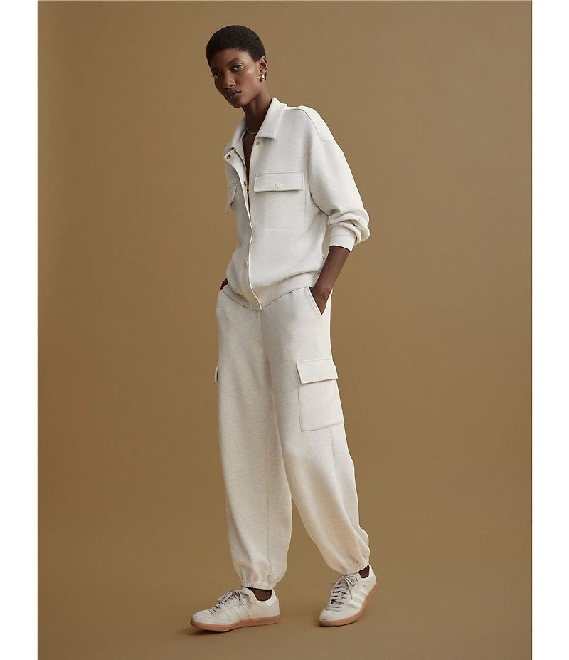 Varley Cargo DoubleSoft Knit High Rise 25#double; Jogger Pants
