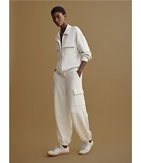 Varley Cargo DoubleSoft Knit High Rise 25#double; Jogger Pants