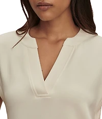 Varley Delphi V-Neck Sleeveless Tank Top