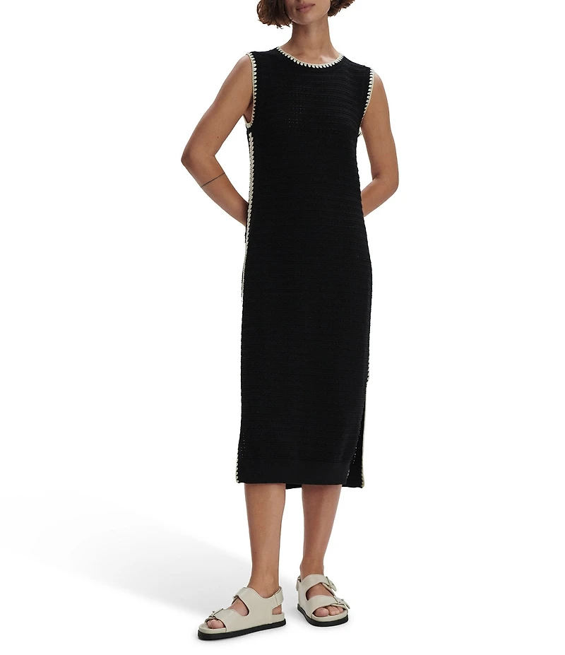 Varley Dwight Tank Knit Midi Dress