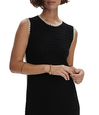 Varley Dwight Tank Knit Midi Dress