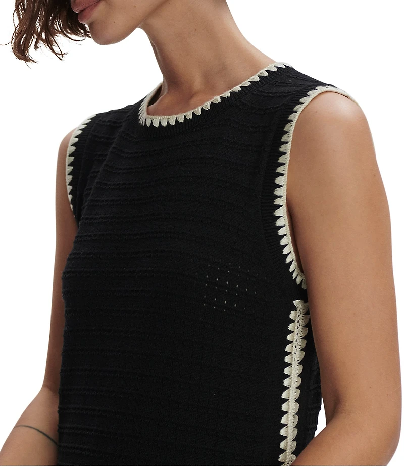 Varley Dwight Tank Knit Midi Dress