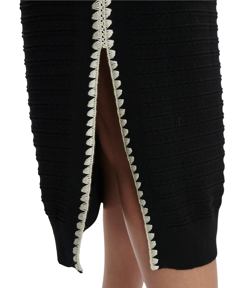 Varley Dwight Tank Knit Midi Dress