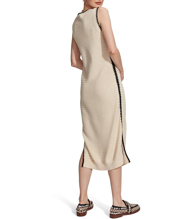 Varley Dwight Tank Knit Midi Dress
