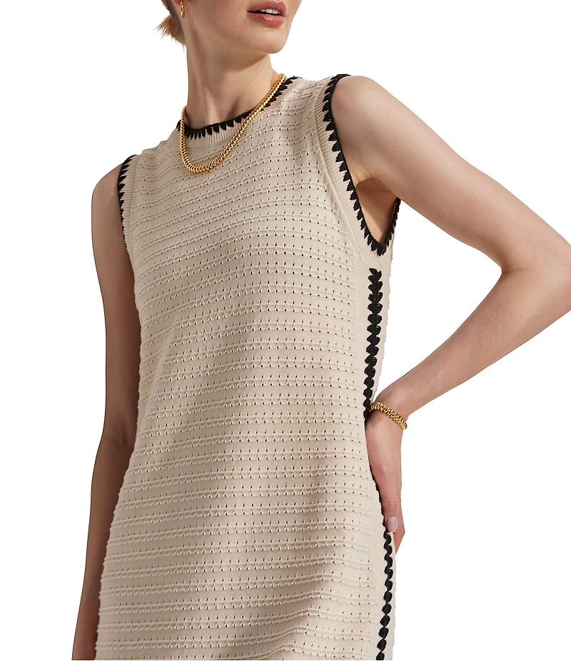 Varley Dwight Tank Knit Midi Dress