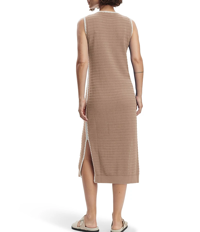 Varley Dwight Tank Knit Midi Dress