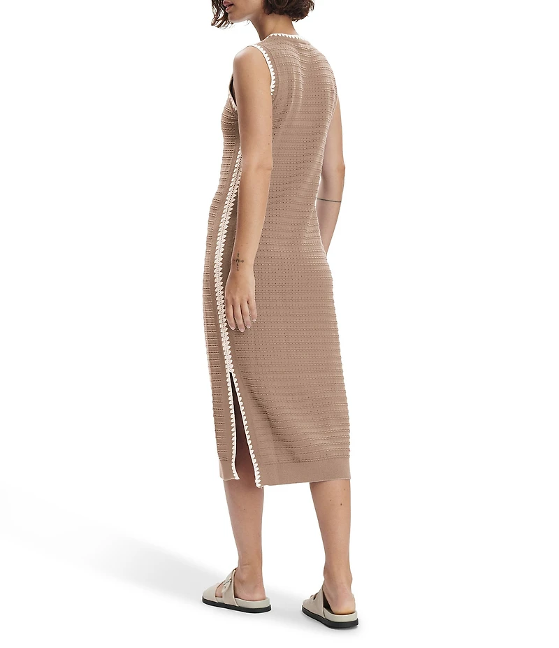 Varley Dwight Tank Knit Midi Dress