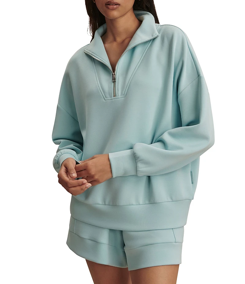 Varley Hawley Coordinating Half Zip Sweatshirt