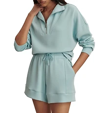 Varley Hawley Coordinating Half Zip Sweatshirt