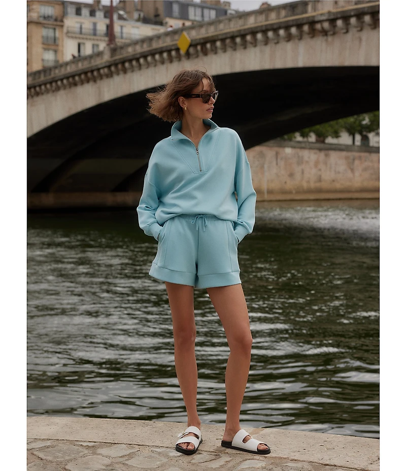 Varley Hawley Coordinating Half Zip Sweatshirt