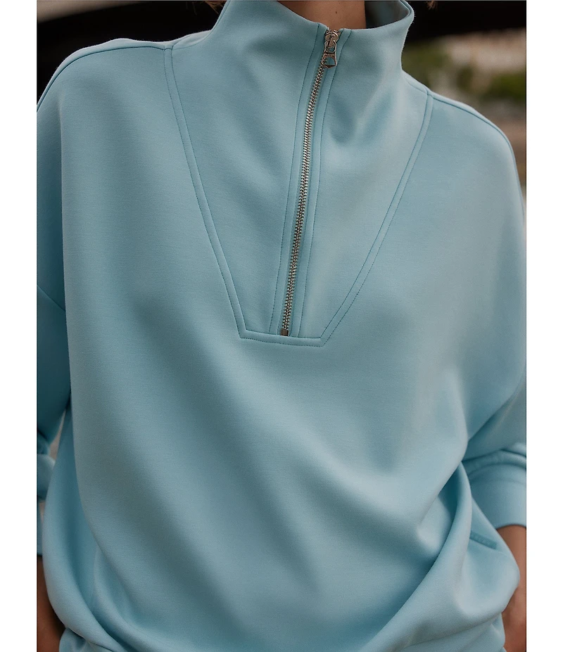 Varley Hawley Coordinating Half Zip Sweatshirt