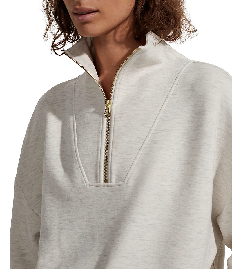 Varley Hawley Coordinating Half Zip Sweatshirt