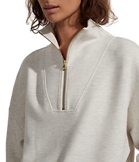 Varley Hawley Coordinating Half Zip Sweatshirt