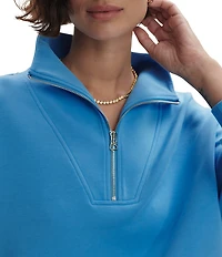Varley Hawley Coordinating Half Zip Sweatshirt