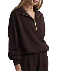 Varley Hawley Coordinating Half Zip Sweatshirt