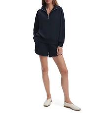Varley Hawley Coordinating Half Zip Sweatshirt