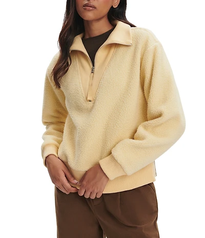 Varley Jaylin Half Zip Long Sleeve Fleece Pullover