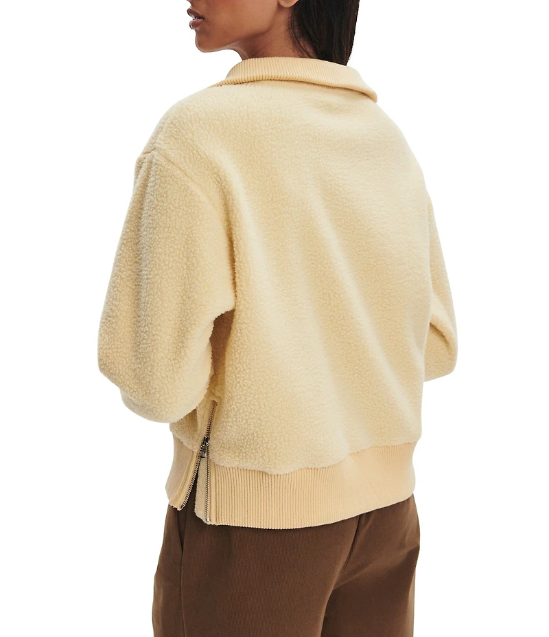 Varley Jaylin Half Zip Long Sleeve Fleece Pullover