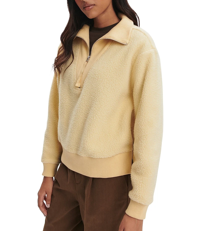 Varley Jaylin Half Zip Long Sleeve Fleece Pullover